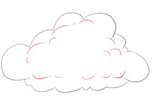 cloud drawing